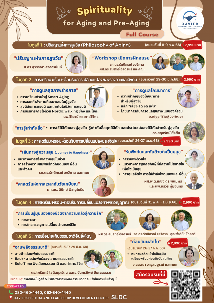 Spirituality For Pre Aging And Aging Full Course